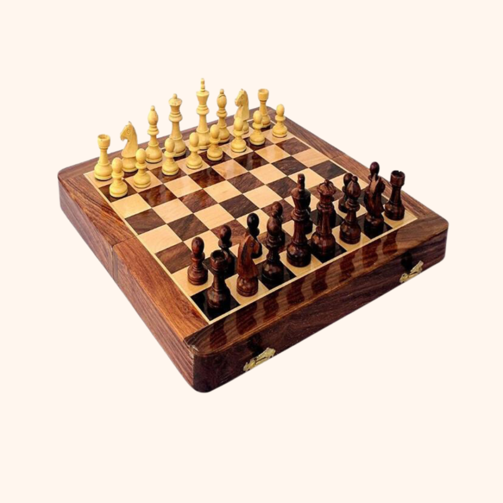 Wooden Chess Pieces - Image 3