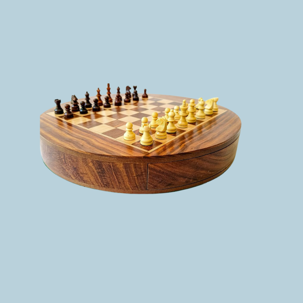 Round Chess Board - Image 2
