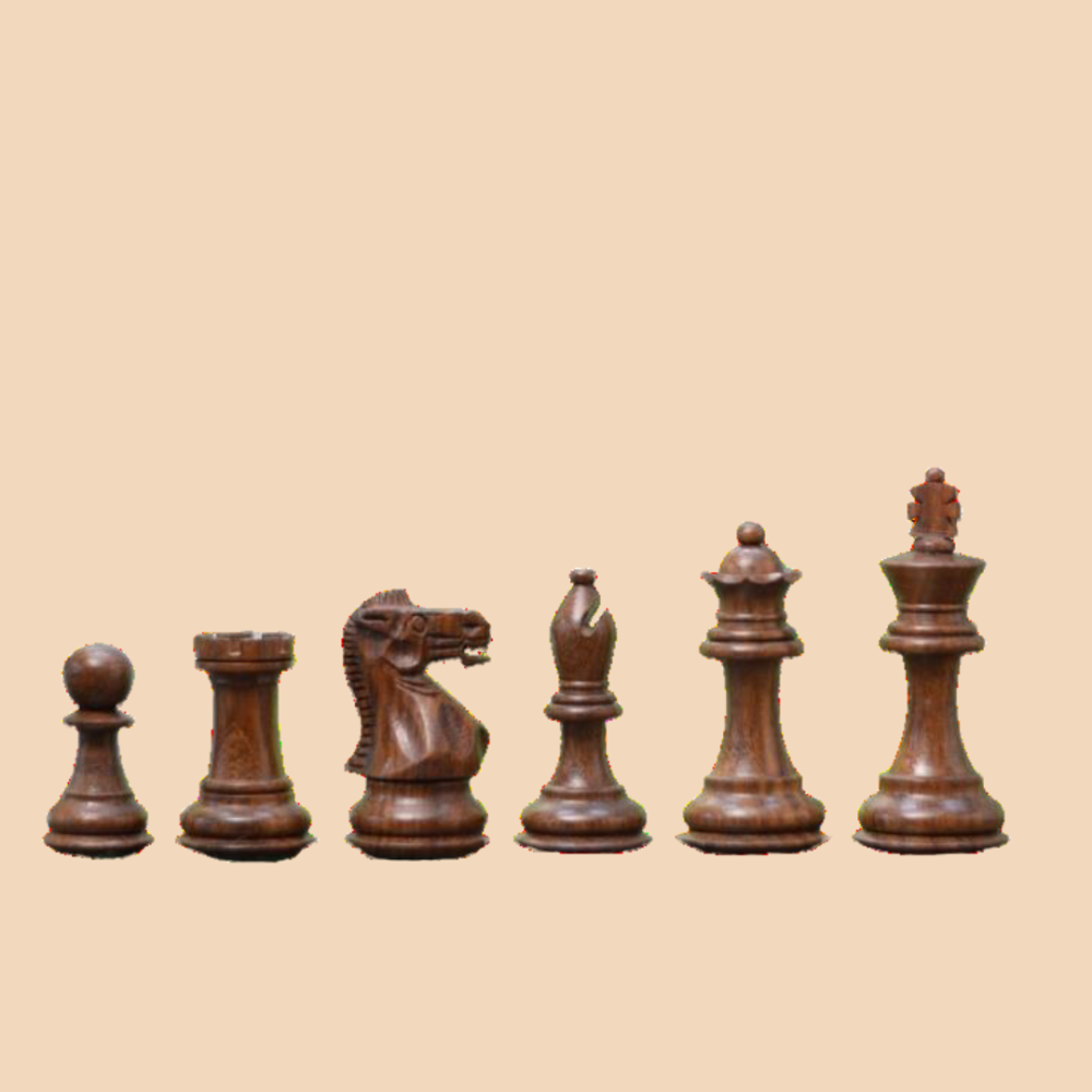 Wooden Chess Pieces