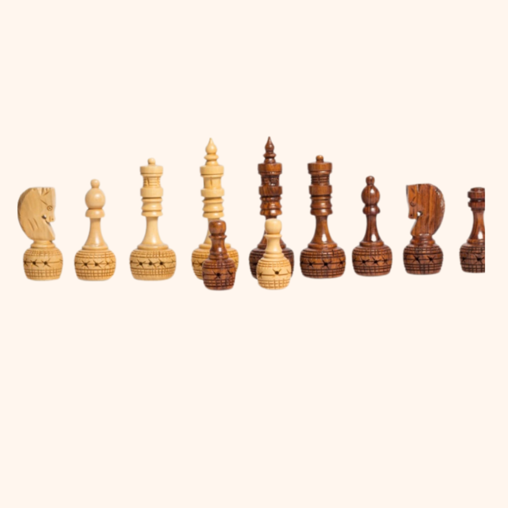 Wooden Chess Pieces - Image 4