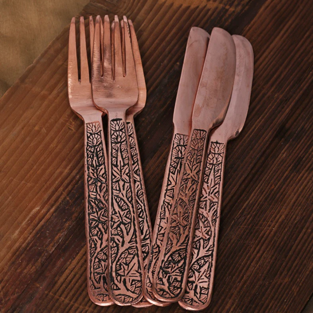 Copper Cutlery Set - Image 4