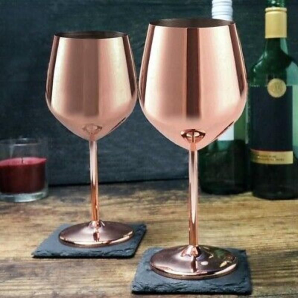 Coated Wine Glass Set - Image 3