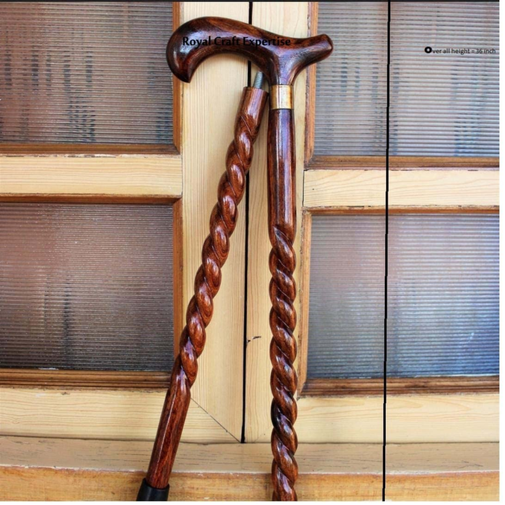 Wooden Walking Stick - Image 3