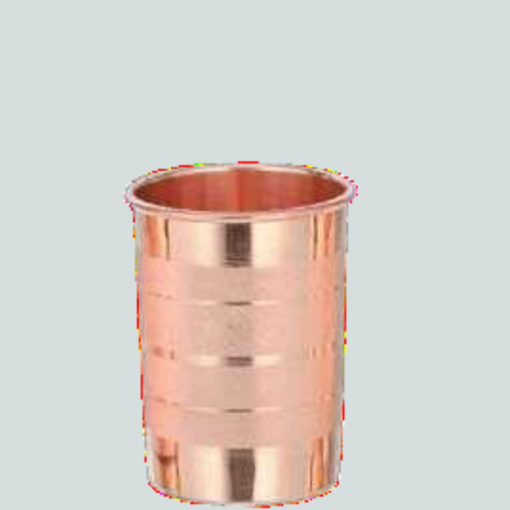Copper Hammered  Glass - Image 2