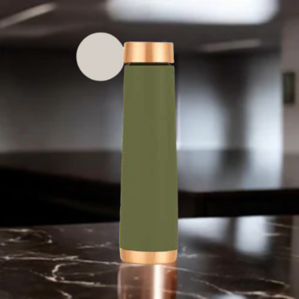 Olive Tower Copper Bottle