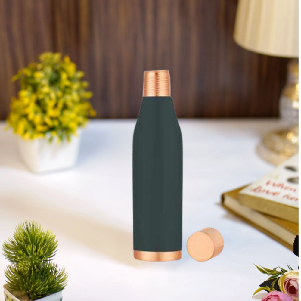 TEAL WINE COPPER BOTTLE