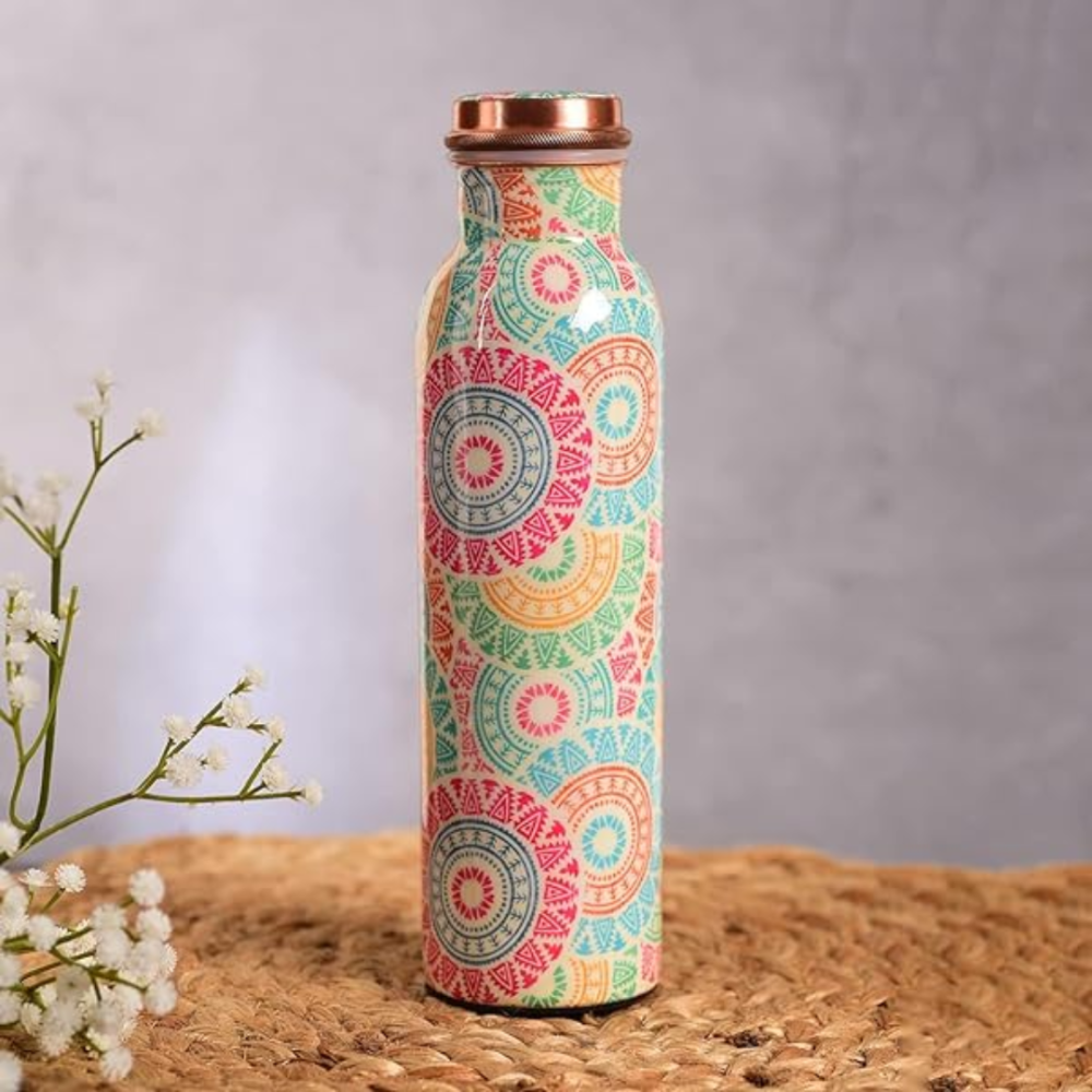 Q7 ETHNIC PRINT MENNAKARI BOTTLE - Image 4