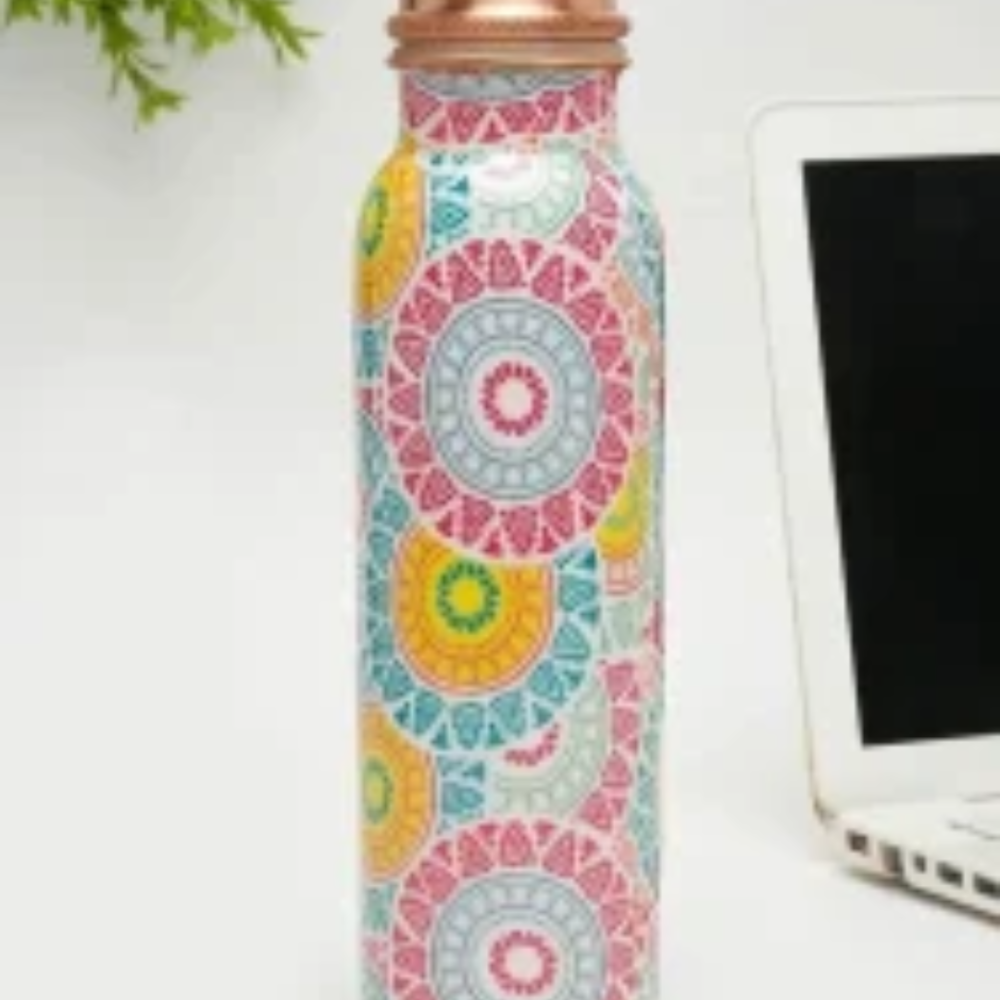 Q7 ETHNIC PRINT MENNAKARI BOTTLE - Image 3