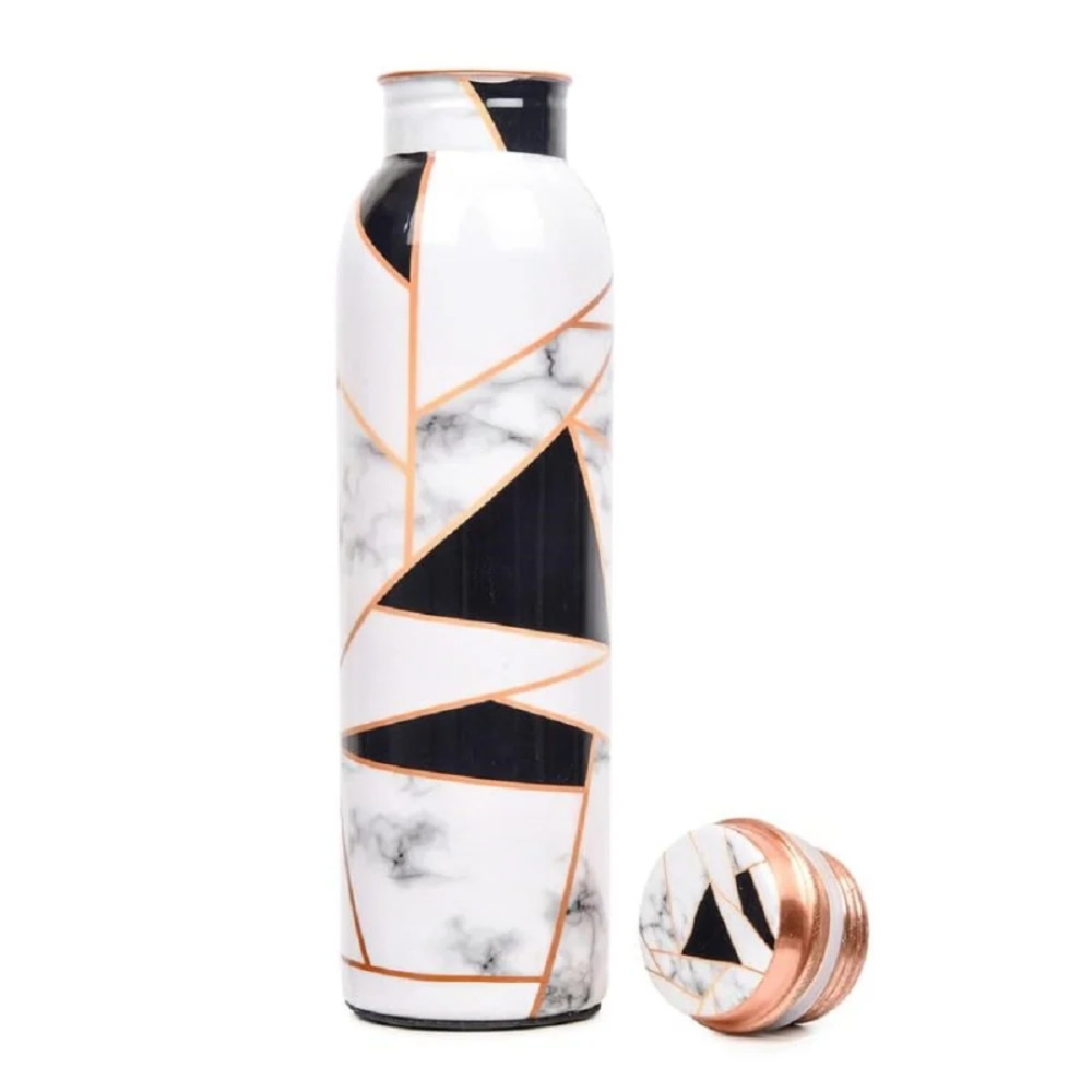 Q7 MARBLE PRINT MENNAKARI BOTTLE - Image 3