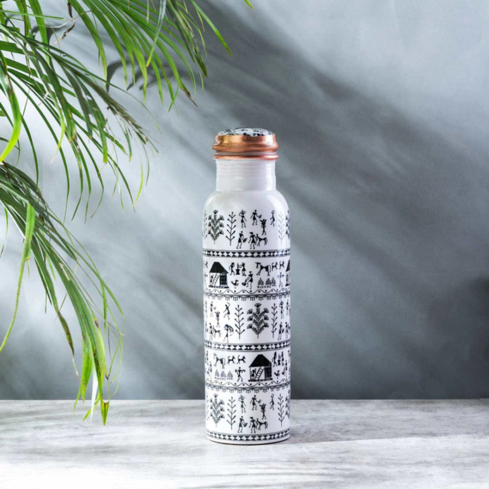 Q7 TRIBAL PRINT MENNAKARI BOTTLE - Image 3