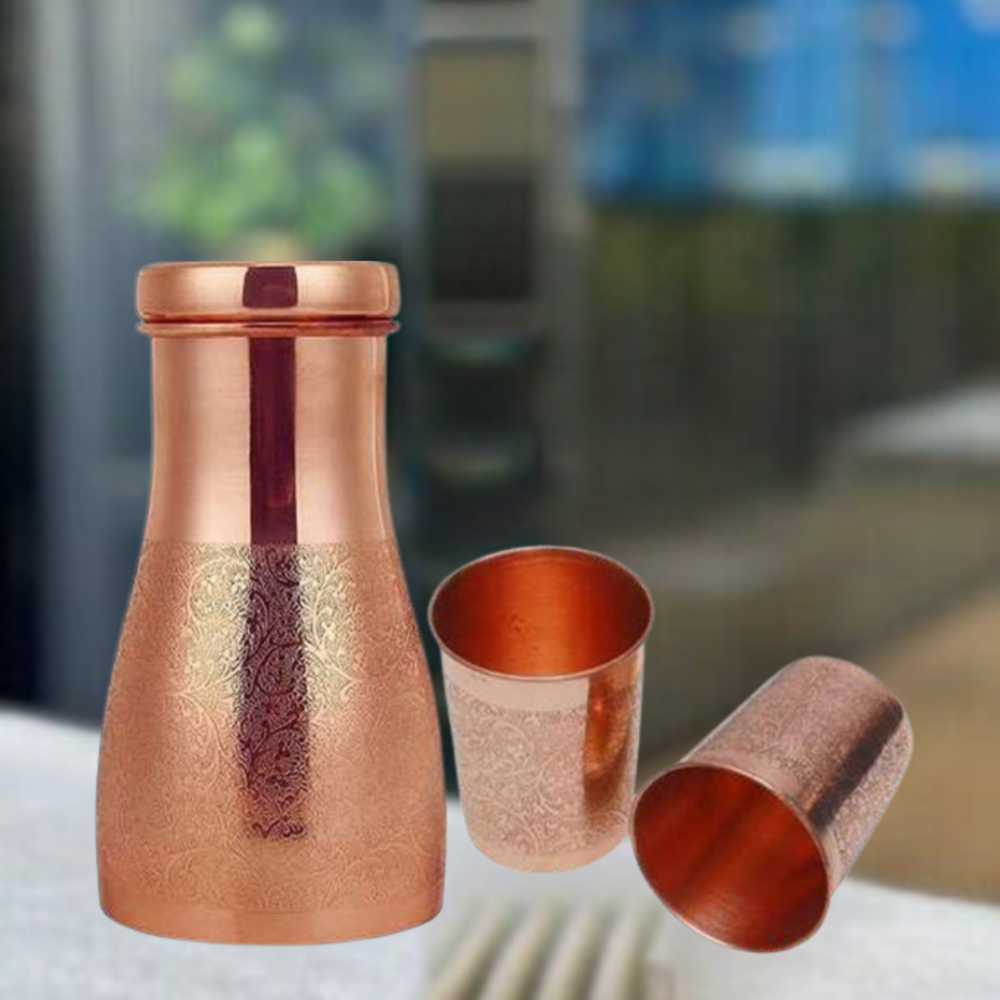 ETCHING MIRROR FINISH SUGARPOT SET