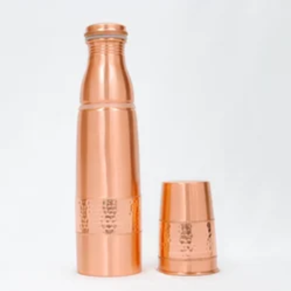 Glass Half Hmr Copper Bottle - Image 3