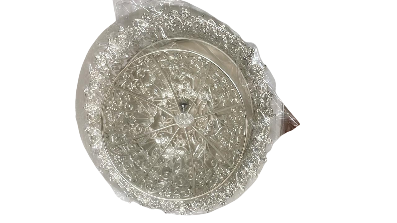 Metal Basket Silver Coating - Image 2